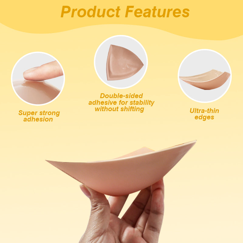 Invisible Push Up Bra Inserts for Large Bust | No Bra Needed Instant Lift Adhesive Pads