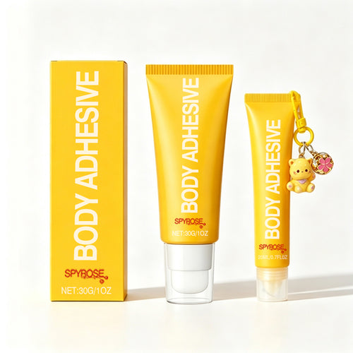 Body Adhesive - Body Glue Long-lasting adhesion, waterproof & sweat-resistant. Easy to remove without residue. Ideal for women's strap dresses, bikinis & other garments as a body adhesive  Bra Womenswear Fashion Clothes